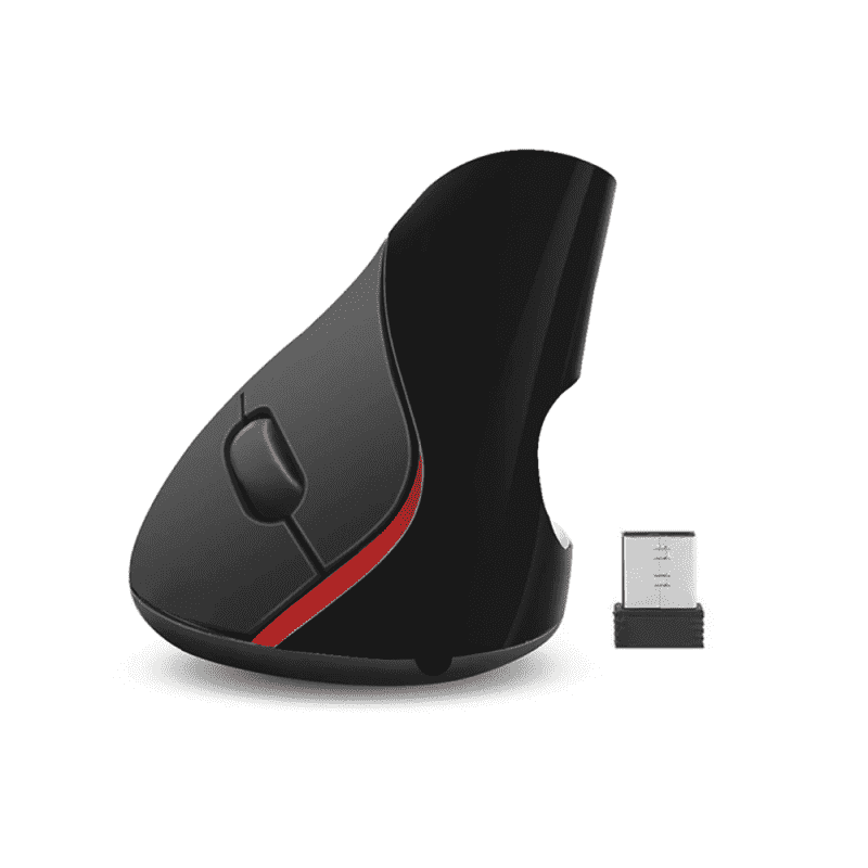 Mouse Inalámbrico Ergonómico Vertical - 2.4Ghz Recargable-1
