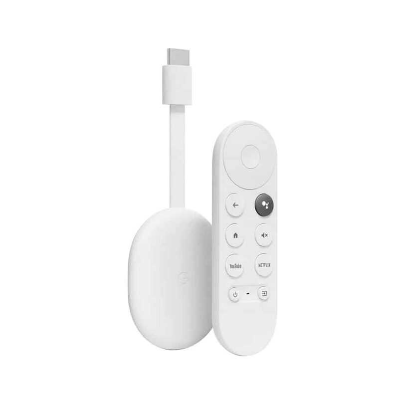 Google Chromecast 4 Con Google TV 4k + Control Remoto