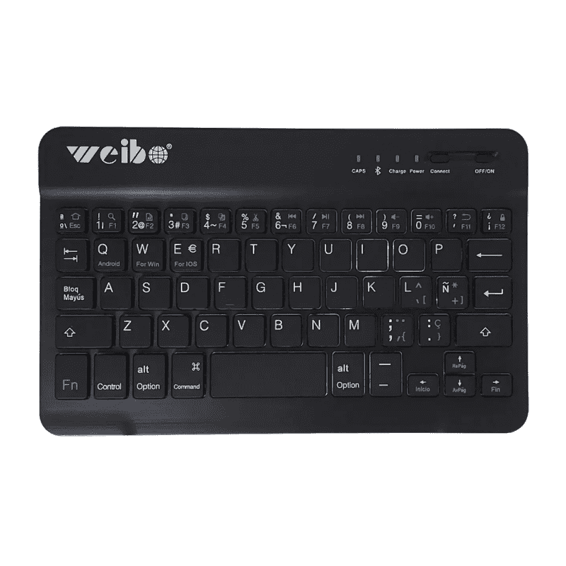Mini - teclado Ultra Delgado Bluetooth Español Inalámbrico (Tablet, Pc, iOS, Android)-1