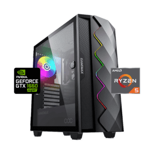 PC Gamer Halo: Ryzen 5600, SSD M.2, RAM 16GB, GTX 1660 super, Wifi